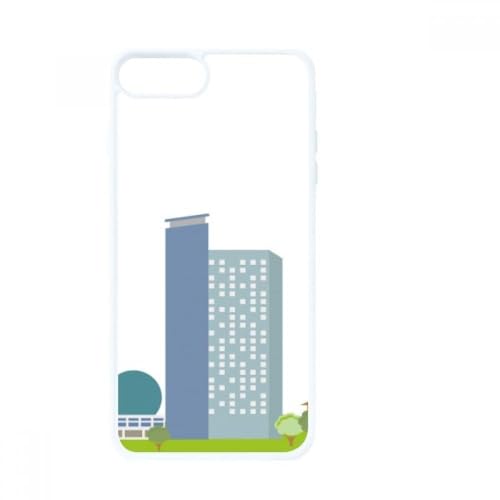 Coque iPhone SE 2 souvenirs d'architecture de Chine blanche design épuré