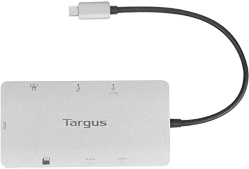 Targus USB-C Dual HDMI 4K Docking Station with 100W PD Pass-Thru - Expand Your HDMI, USB, and Ethernet Connections On-the-Go (DOCK423TT)