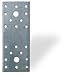Produktbild 1 Stück Flachverbinder 195x90x2,5 verzinkt Lochplatte Lochbleche Lochblech Holzverbinder
