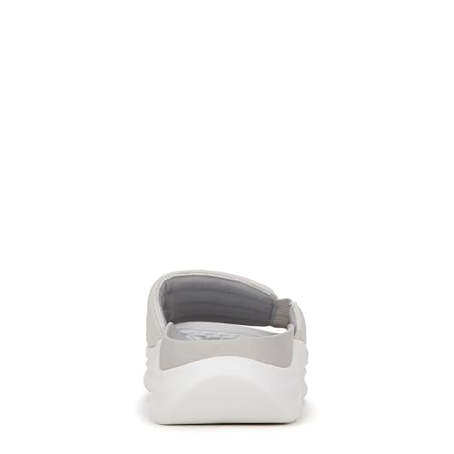 Dr. Scholl's Women's Feel Free Slide Sandal Vapor Grey Fabric 12 M - image 4
