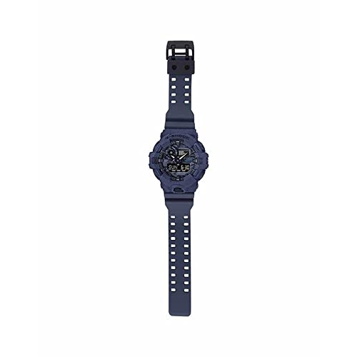 Casio G-Shock GA-700CA-2ADR Blue Analog-Digital Dial Blue Resin Strap Men's Watch Shock and 200M Water Resistant G1210 - Image 5