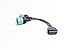 Arteckin OBD2 ii Adapter Freightliner Truck Y Cable OBD2 16pin Female to J1708 6pin and Type 2 Green J1939 9pin Cable