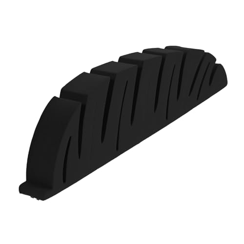 WEKADRIN Support Séchage Pinceaux Maquillage Noir Forme de Rangement et Porte-brosses Dents sans Perçage Organiseur Pratique et Stable pour Salle de Bain