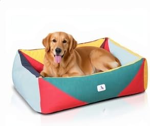 Cama Sofá para Perro Grande 96cm Lavable Antideslizante