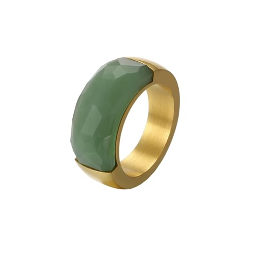 Promection ring ensemble en acier inoxydable, cadeau idéal de fiançailles pour elle