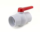 URA WATER - PVC Shut-Off Ball Valve 3' - 150 psi - Schedule 40 - ASTM Socket