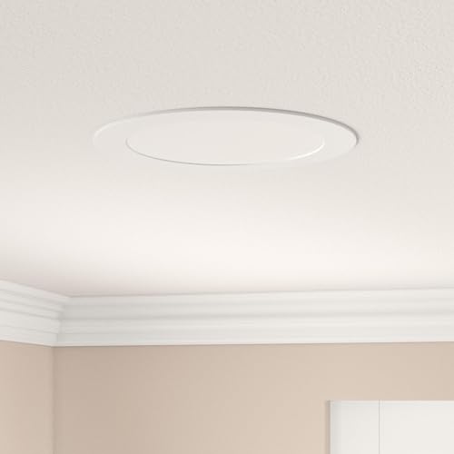 Image of D'Mak 18 Watt Energy Saver LED Round Down Indoor POP /False Ceiling Panel Light Roof (White, 6000K) Set-10