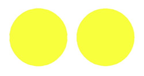 Precut Vinyl Tint Cover for 2015-2017 Subaru WRX/WRX STi Foglights (Sedan) (Yellow)