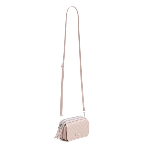 Image of Vera Bradley Women's Cotton All in One Crossbody Purse With RFID Protection