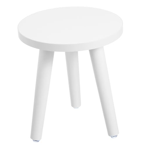 SHINEOFI Support de Jardinière Bois Massif Tabouret pour Pots de Fleurs Décoratif Petite Jardinière Intérieure Présentoir Naturel pour Plantes Support...