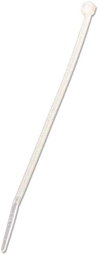 NavePoint 6 Inch Cable Ties 1000 Pack - 40 Lbs Tensile Strength Nylon Zip Ties White