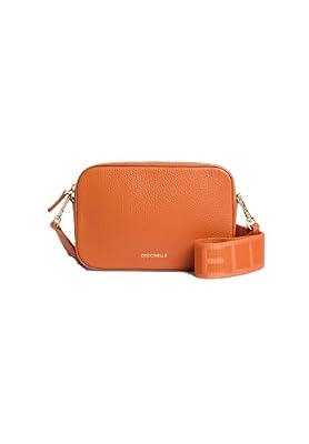 Coccinelle Pelle borsa a tracolla Tebe Crossover Bag Crab marrone chiaro
