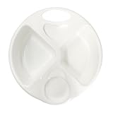 Dreambaby Top & Tail Schüssel, für den täglichen Gebrauch, Ober- und Schwanzschale für Babybadewannen, 2 separate Bereiche für Ober- und Schwanzschwämme, ergonomisches Design, leicht und tragbar