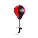kowaku Desktop Punching Bag Boxing Training Bag with Desk Clamp Easy Installation Heavy Duty Gift for Coworker Exercise Punch Ball, red Black