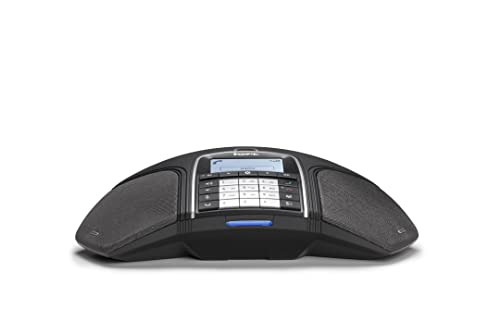 Konftel 300Wx altavoz Teléfono Negro USB 2.0 - Altavoces (Teléfono, Negro, 200 entradas, SD,SDHC, LCD, Alámbrico)