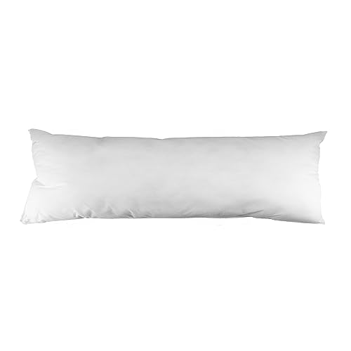 H HANSEL HOME Almohada Super Suave Mullido Antialergico Hecho de Fibras Suaves y Ligeras Conservan el Volumen (40 X 135 cm)