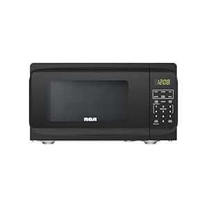 RCA RMW733-BLACK RMW733 0.7 Cu. Ft. Microwave, Black
