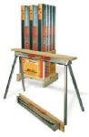 Sawhorse, Heavy-Duty Galvanized Steel, 36-In.