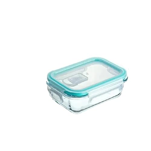 Glass Lunch Box Food Storage Containers, Meal Prep, Airtight Bento Box(1040ml)