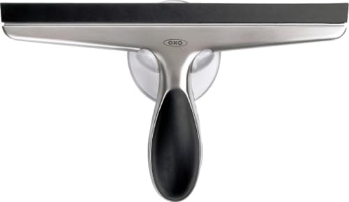 OXO Good Grips Stainless Steel Squeegee - All-Purpose for Bathroom, Glass Shower Doors, Mirrors, Tiles, Countertops and Car Windows - Streak Free - image 1