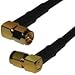AMPHENOL CONNEX 135104-02-06.00 COAXIAL Cable Assy, RG-174, 6IN, Black