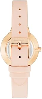 Nine West Women's Floral Dial Strap Watch