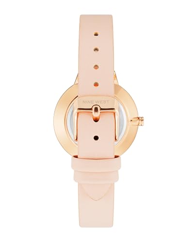 Nine West Women's Floral Dial Strap Watch