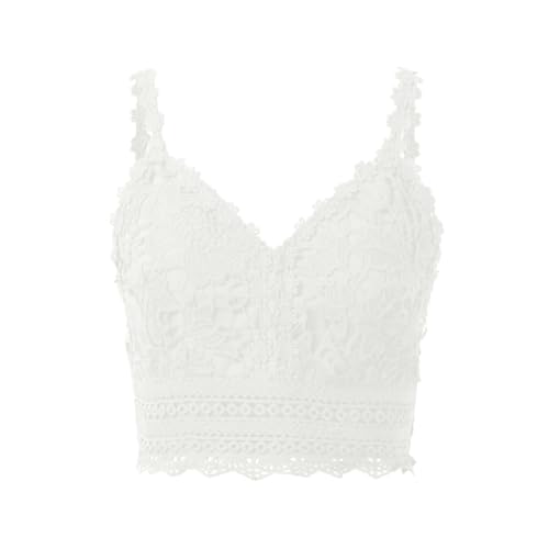 Lace Pattern Shirred Sleeveless Vest Slim Fit Sweet Cute Basic Classic Top for Women Casual Summer Lightweight Vest3