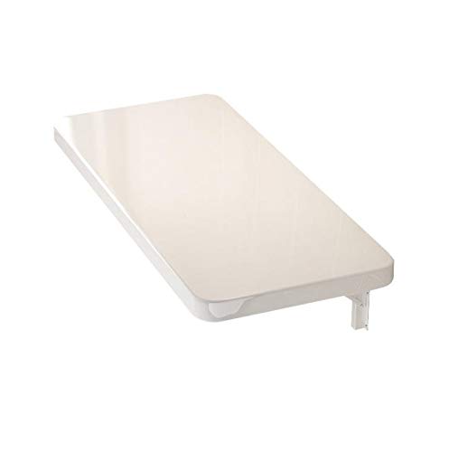 Table murale pliante 30x40 cm avec étagère cuisine et bureau
