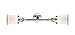 Innovations 208L-PC-G181S-LED Small Canton 2 Bath Vanity Light Part of The Franklin Restoration Collection, Polished Chrome