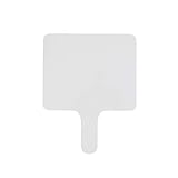 Dry Erase Answer Paddle - White Board, Double Sided (1 Pack, 7.83 Inches X 6.46 Inches)