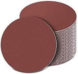 40Pcs Sanding Discs 150mm Hook and Loop Sandpaper 80/100/120/180/240 Grit, 6 Inch Orbital Sander Pads for Wood Metal โ image 1