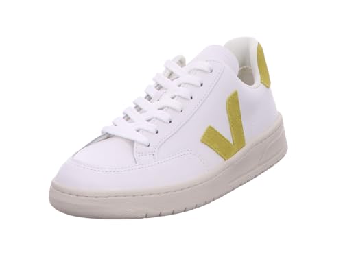 Image of VEJA Women's V-12 Sneaker, Extra White /Liquor, 8