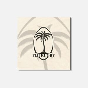 Pack of 6-2 Stickers - Fiji Rugby Graphic Vinyl Decal Sticker