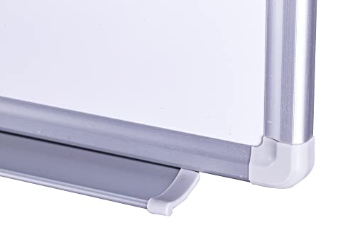 Dynamic-Wave Premium Whiteboard - 200 x 100 - Magnetwand & Schreib- und Zeichentafel - Vielseitige Magnettafel, Notiztafel für Büro, Schule & Zuhause