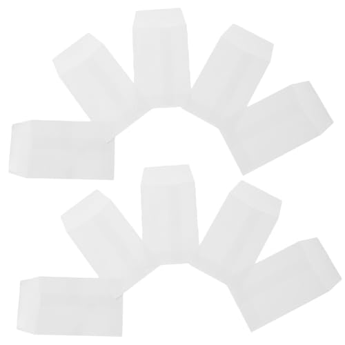 HYTROVE 100個 小型現封筒 マネー封筒 貯チャレンジ用 使いやすい粘着プ 小物整理に 家計管理やコイン 種子袋収納に便利