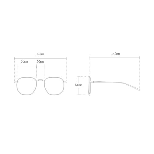 willochra Vintage Square Sunglasses for Men Fashion 2024 Retro Double Bridge Male Sun Glasses Eyewear Trendy Shades3