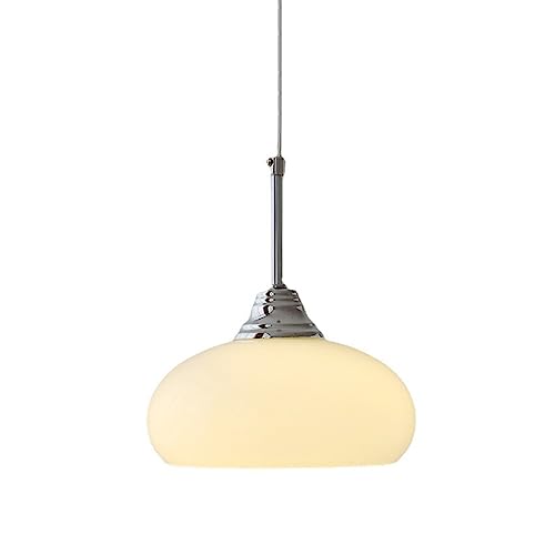 Lustre suspension rétro nordique MOCHAMIK en métal et verre travaillé