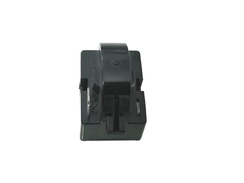 1 Pcs QP-02-4.7 PTC Refrigerator Start Relay 1 Pin Coolers Compressor Starter with 1pcs Refrigerator Overload Protector 1/2HP, （TWAITU）.