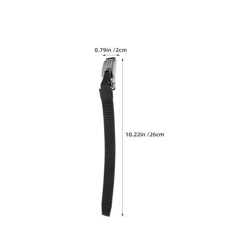 Boucles pour patins à roulettes solides et légères avec sangle réglable haute résistance