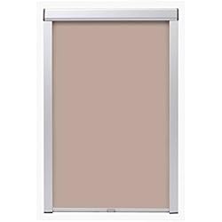 Persianas Verano Persianas Enrollables para Ventana, Fácil de Instalar, Tela Opaca Suave, Persiana para Ventana, Ajustada de Forma Flexible, Beige para Verano, Invierno, para Oficina