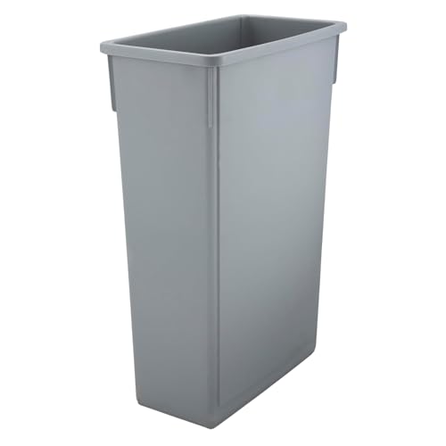 Fonteme Slim 23 Gallon Trash Can – Gray Plastic Tall