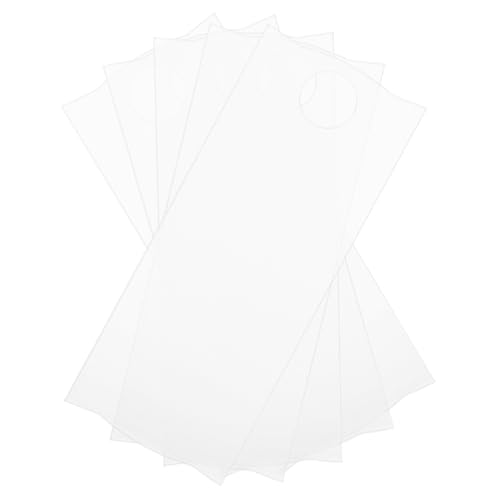 KAILIKETIY 5個 タンブラー カップ デコレーション 名前 プレート タンブラー DIY 空白 名前 タグ 空白 名前 バッジ タンブラー カップ タグ 便利 空白 名前 タグ 便利 タンブラ