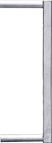 PATURA KG Abschlussrohr 60x60 für Fressgitter f. Schnellverschluss TS und Anschraubt. mit Einschub 51 mm