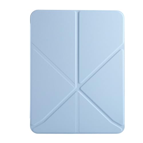 Coque iPad Air 2019 10.5 avec support silicone antichoc bleu clair