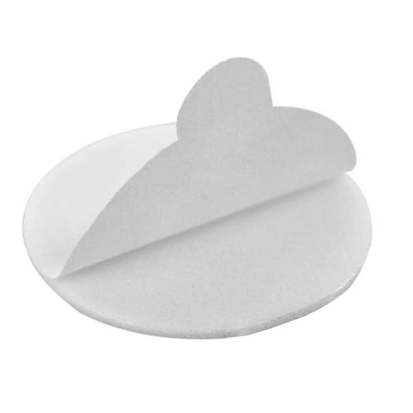 SCHAUMKLEBEPUNKTE DOPPELSEITIG stark klebend - 1 mm Dicke - aus PE-Schaum - Durchmesser 20mm - universelle Klebepunkte für Metall, Holz, Lack, Kunststoff, Papier, Pappe (5000 Stück)