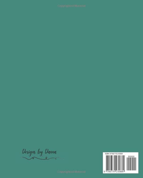 Daily Planner: 220 page-8"X10"-soft cover-365 day by day-undated-each day has a full page dedicated to it. It includes bonus pages for even more organization help. image 3