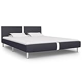 Design et dimensions stables : ce cadre de lit mesure 211 x 125 x 70 cm (L x l x H) et convient pour un matelas de 120 x 200 cm. La hauteur de couchage est confortable de 23 cm du sol, idéale pour votre chambre à coucher.