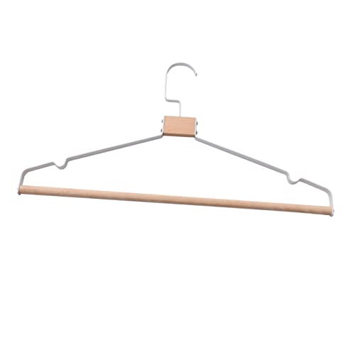 Unomor Home Hangers Thickened Hangers Hanger for Pants Fashion Hangers Clothes Hanger Hangers for Skirts Clothes Hanging Racks Clothes Rack Wide Shoulder Hangers Coat Hook White