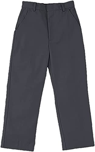 Image of Boys Flat Front Husky Pants